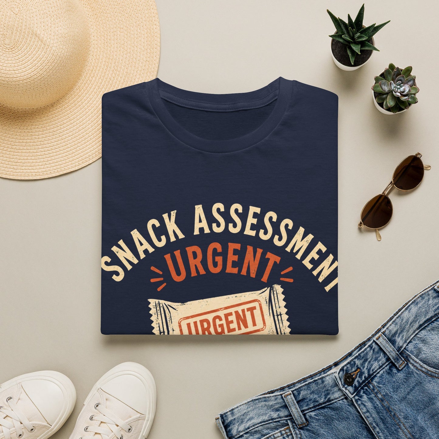 Snack Assessment Urgent T-shirt