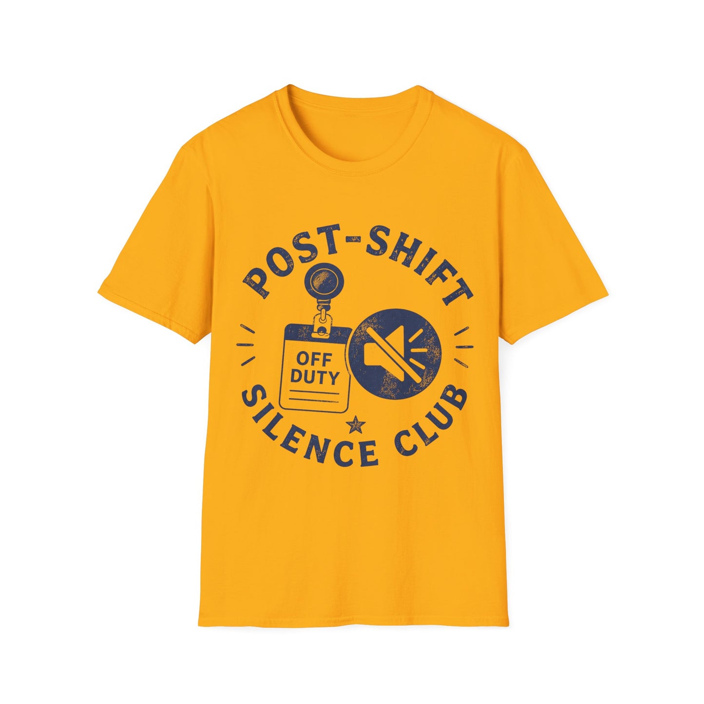 Post Shift Silence Club T-shirt