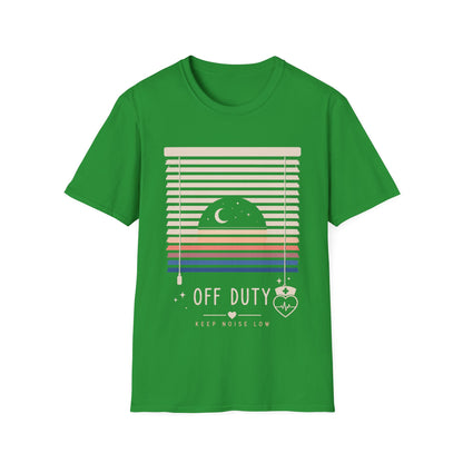 Off Duty Keep Noise Low T-shirt