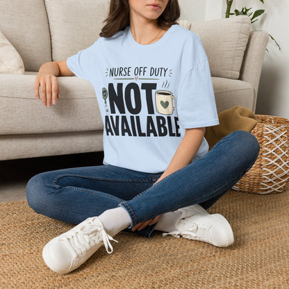 Nurse Off Duty Penguin T-shirt