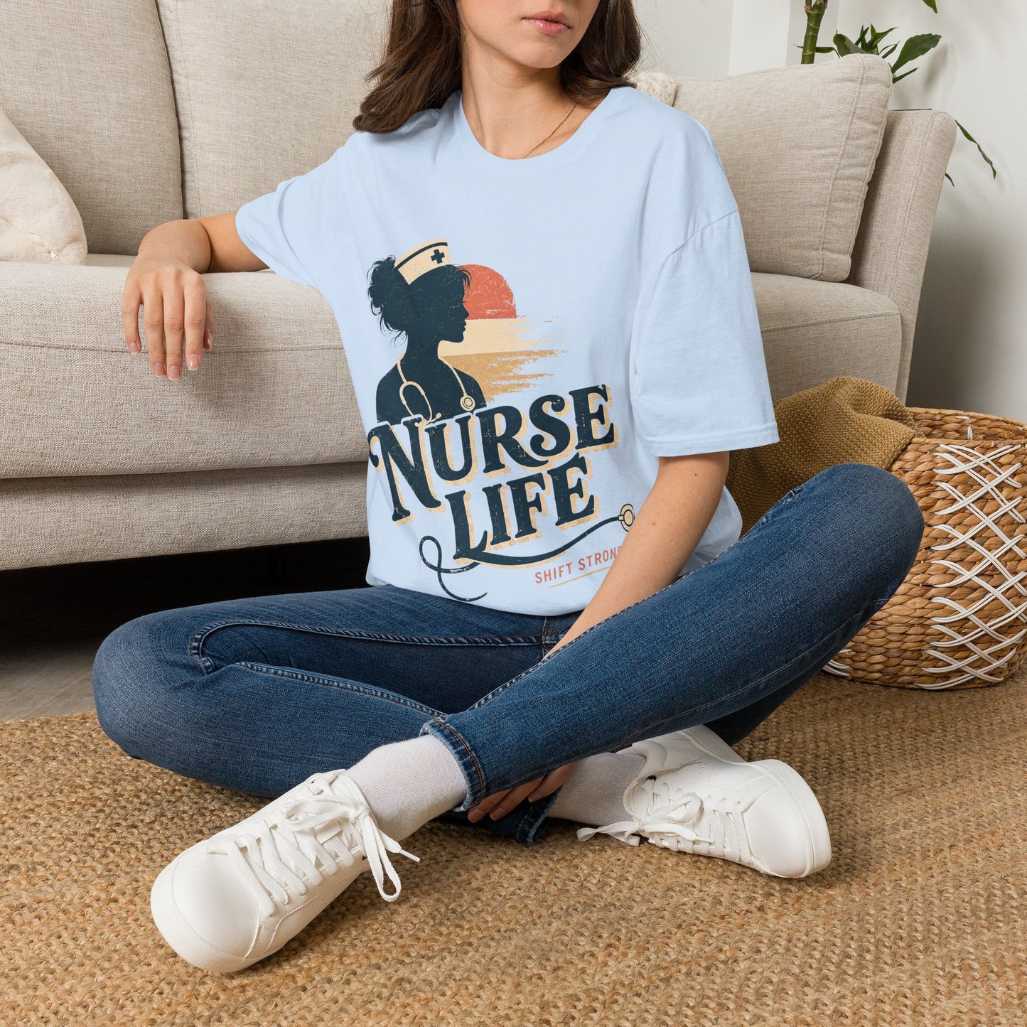 Nurse Life Shift Strong 296 T-shirt