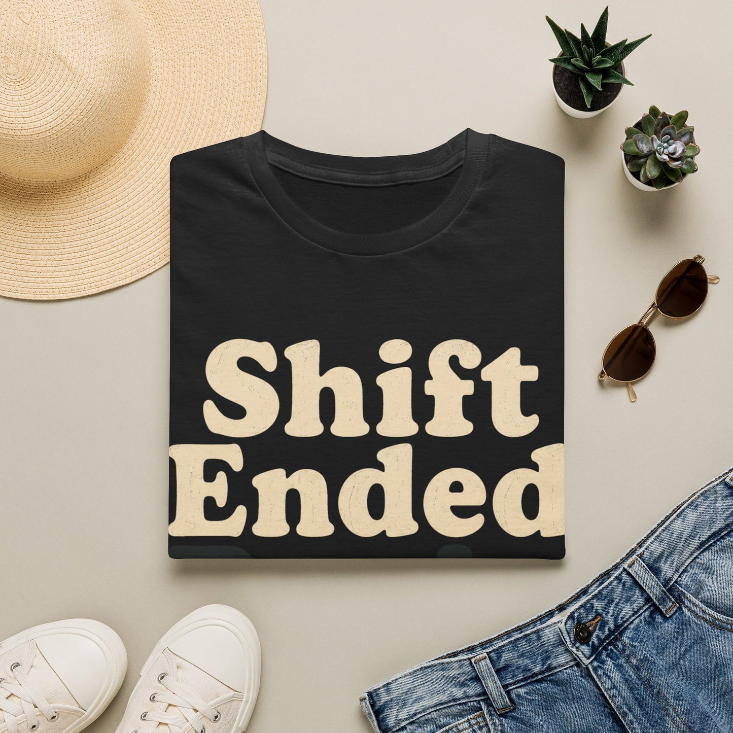 Shift Ended Brain T-shirt