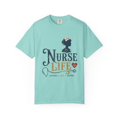 Caffeine Care Courage T-Shirt