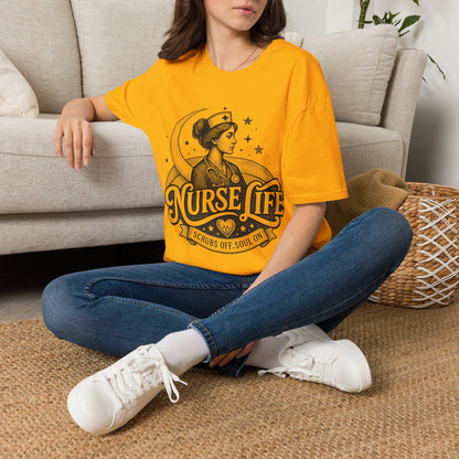 Nurse Life Scrubs Off Soul 289 T-shirt