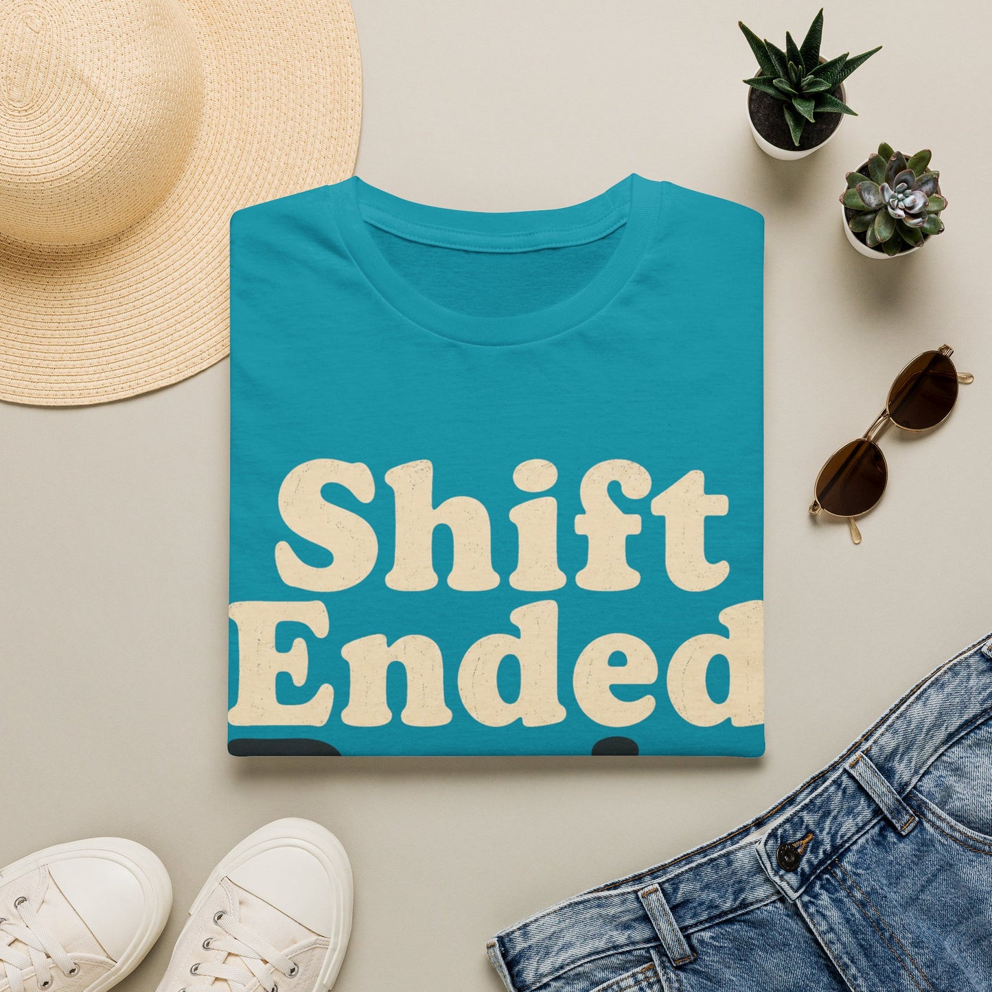 Shift Ended Brain T-shirt