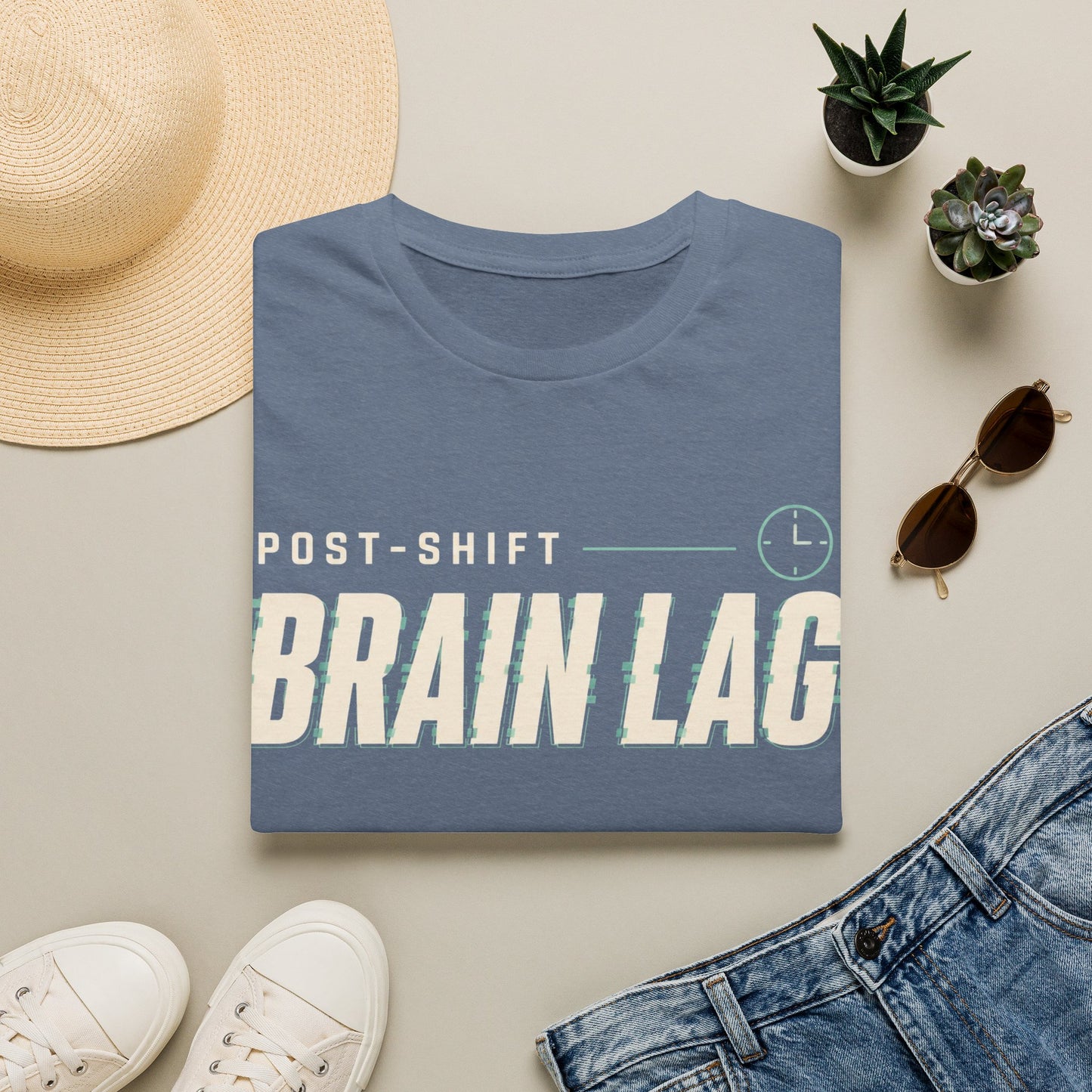 Post Shift Brainlag T-shirt