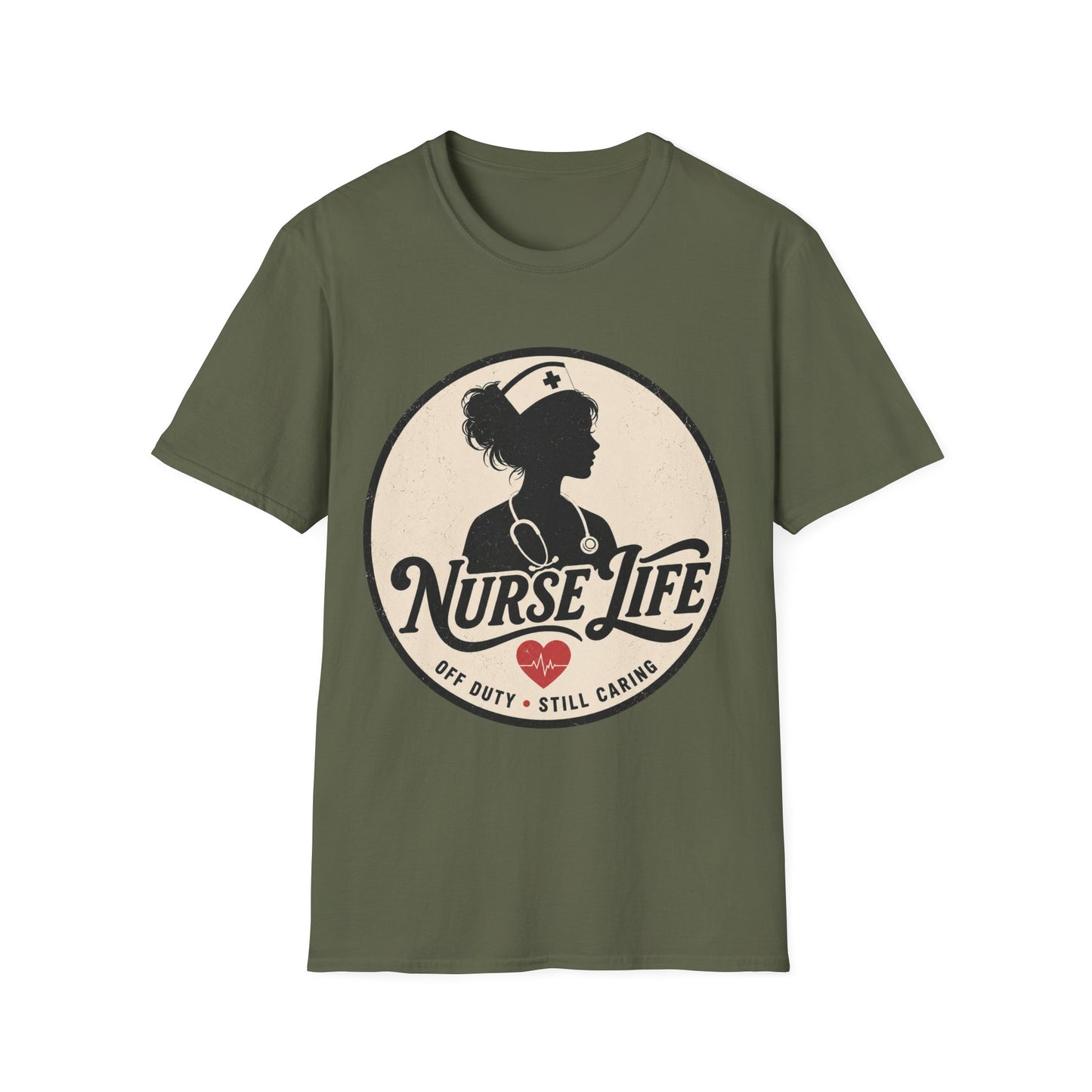 Nurse Life Off Duty Still Caring T-shirt