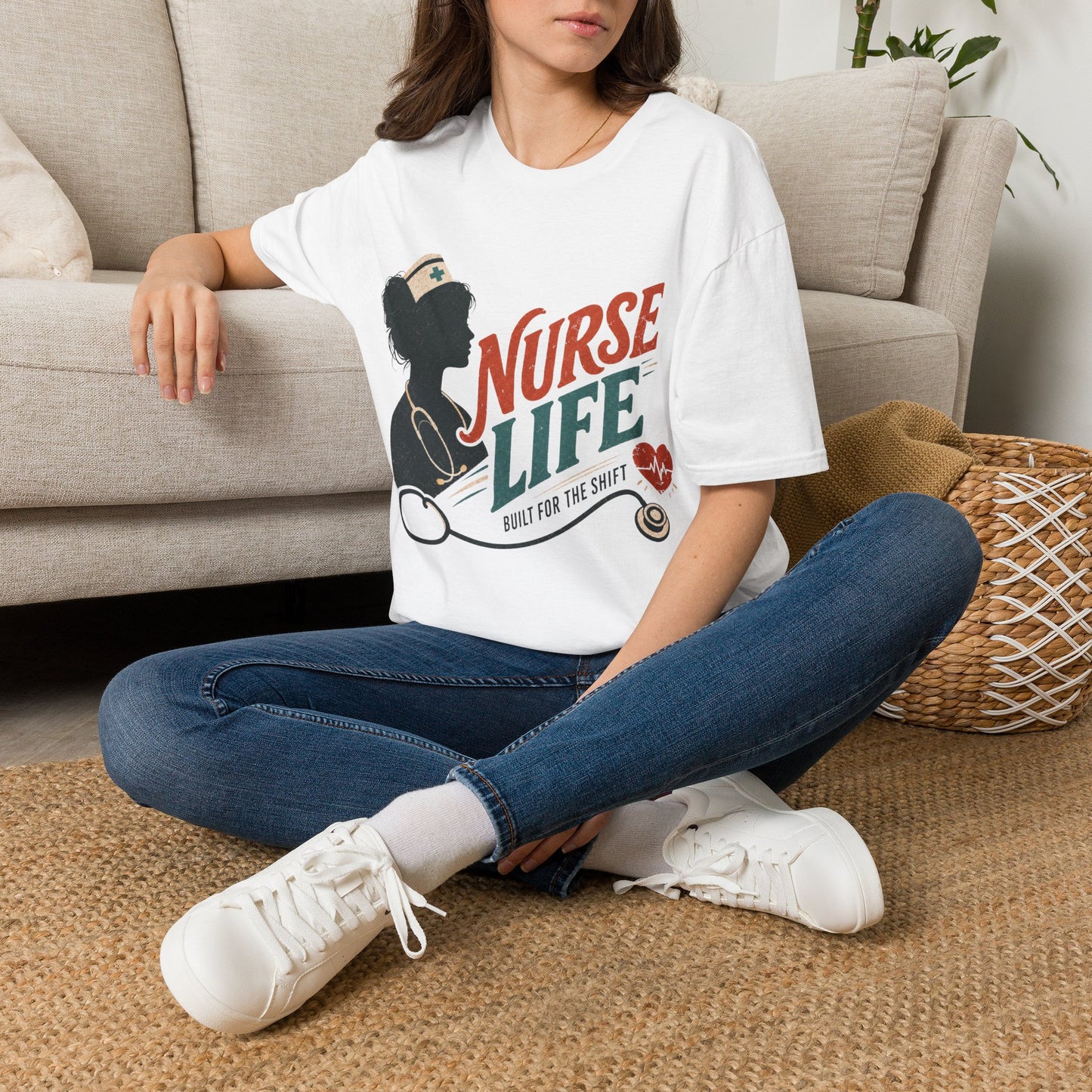 Nurse Life Built Shift T-shirt