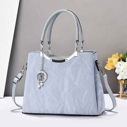 Horizontal Square Crossbody Bag - Blue approved catalog image | RAYZORA