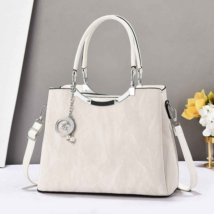 Horizontal Square Crossbody Bag - Off white approved catalog image | RAYZORA