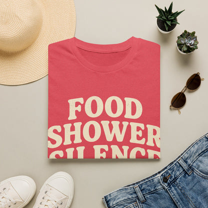 Food Shower Silence T-shirt