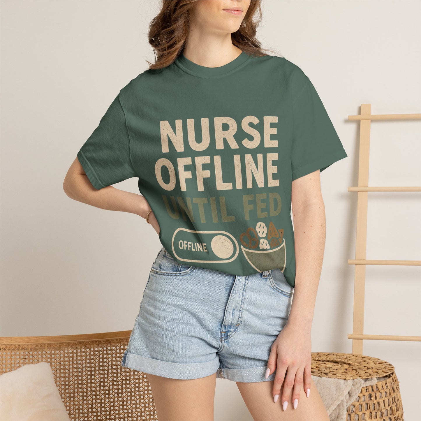 Nurse Offline Until Fed