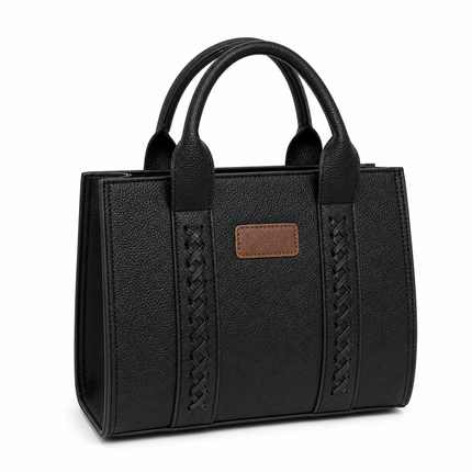 Shoulder Crossbody Bag - Black PU approved catalog image | RAYZORA