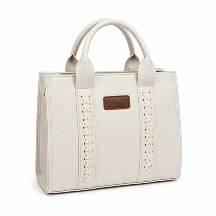 Shoulder Crossbody Bag - White PU approved catalog image | RAYZORA