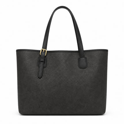 PendantEase | Commuter Shoulder Bag - Black No Pendant | RAYZORA