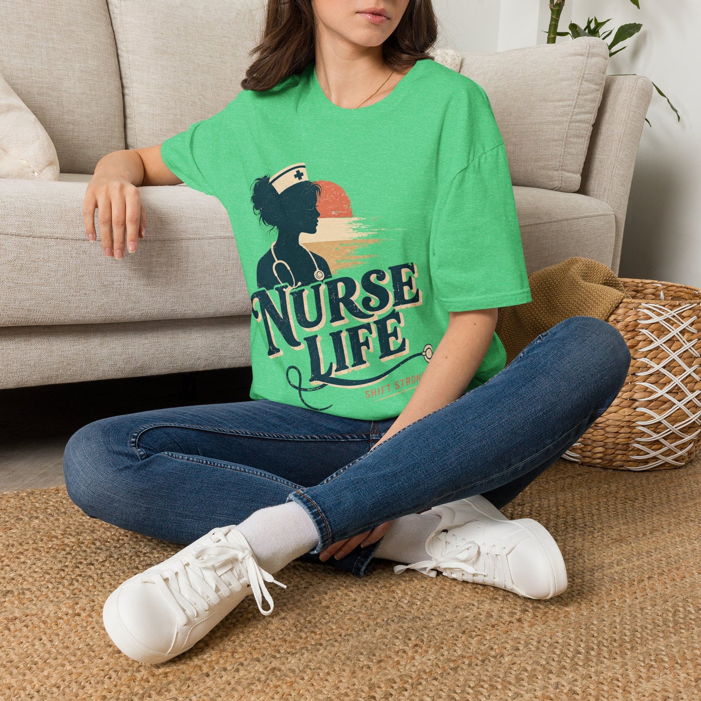 Nurse Life Shift Strong 296 T-shirt