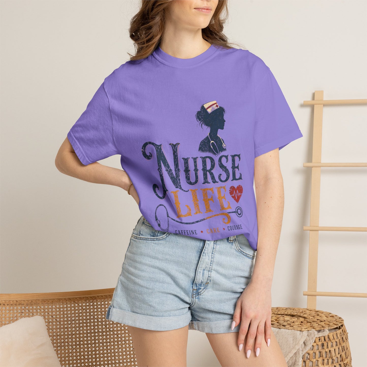 Caffeine Care Courage T-Shirt