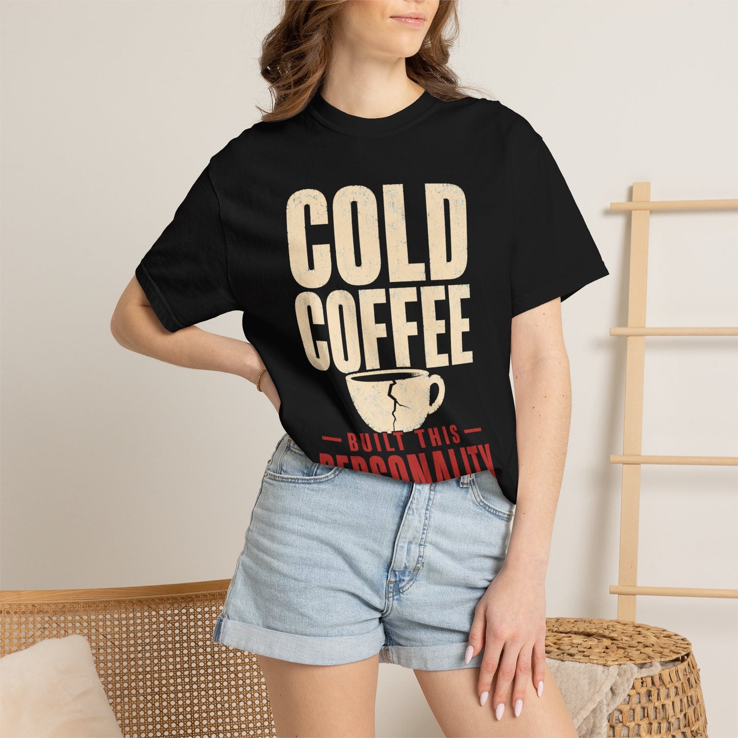 Cold Coffee Personality T-Shirt