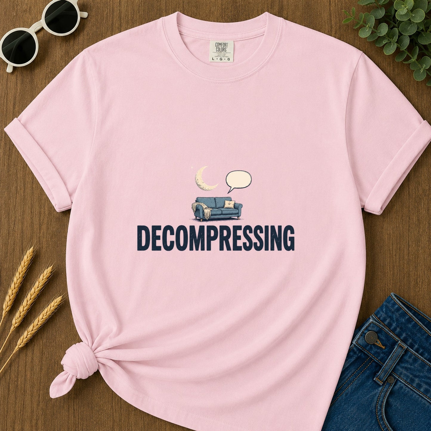 decompressing-t-shirt - 161-decompressing - Blossom flat mockup 02 visual redo 2048 | RAYZORA