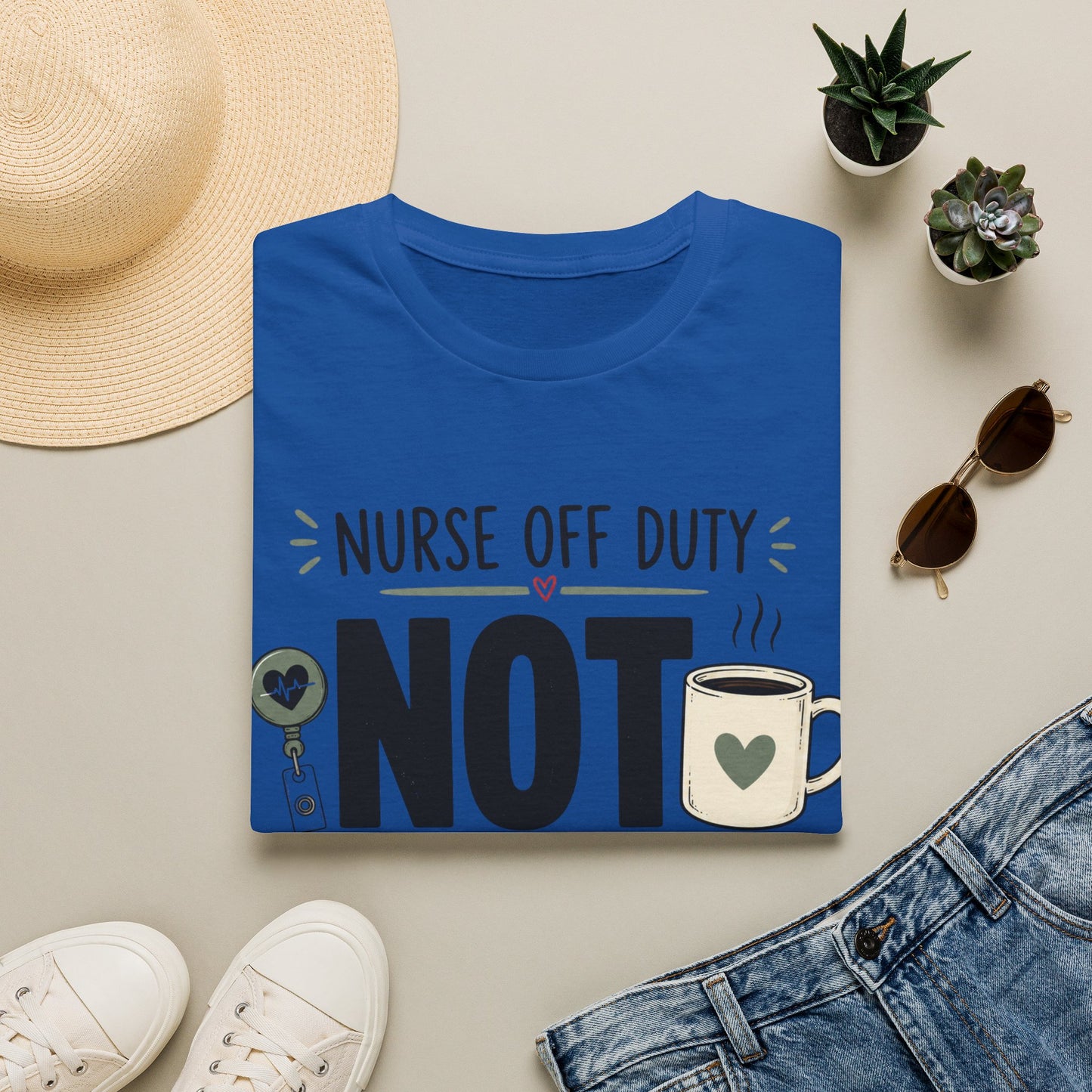 Nurse Off Duty Penguin T-shirt