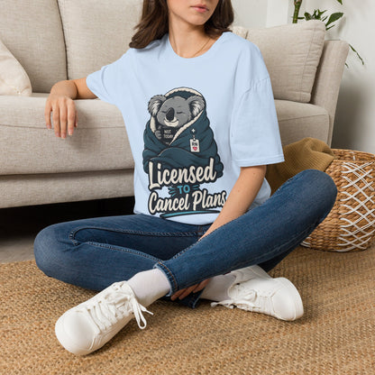 Licensed Cancel Plans T-shirt