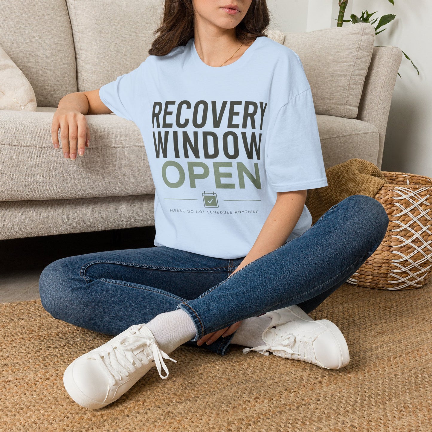 Recovery Window Sage T-shirt