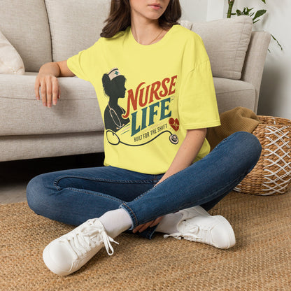 Nurse Life Built Shift T-shirt