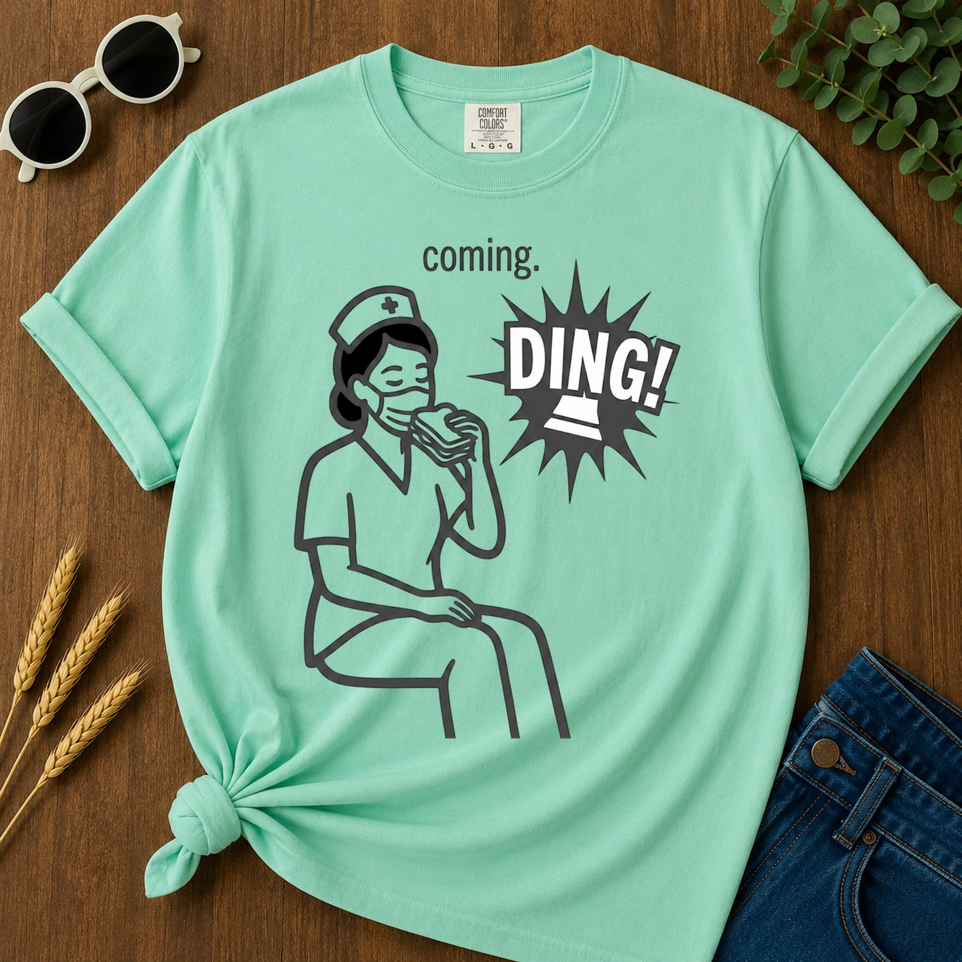 Coming T-Shirt - Island Reef Mockup