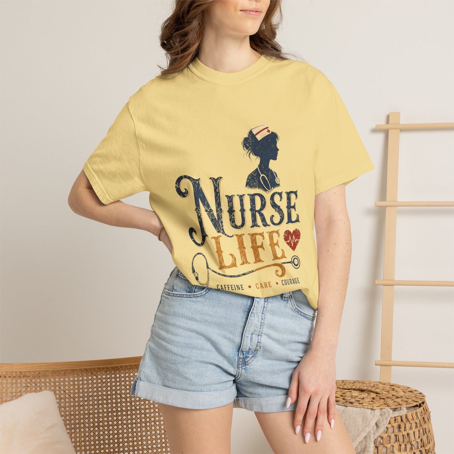 Caffeine Care Courage T-Shirt