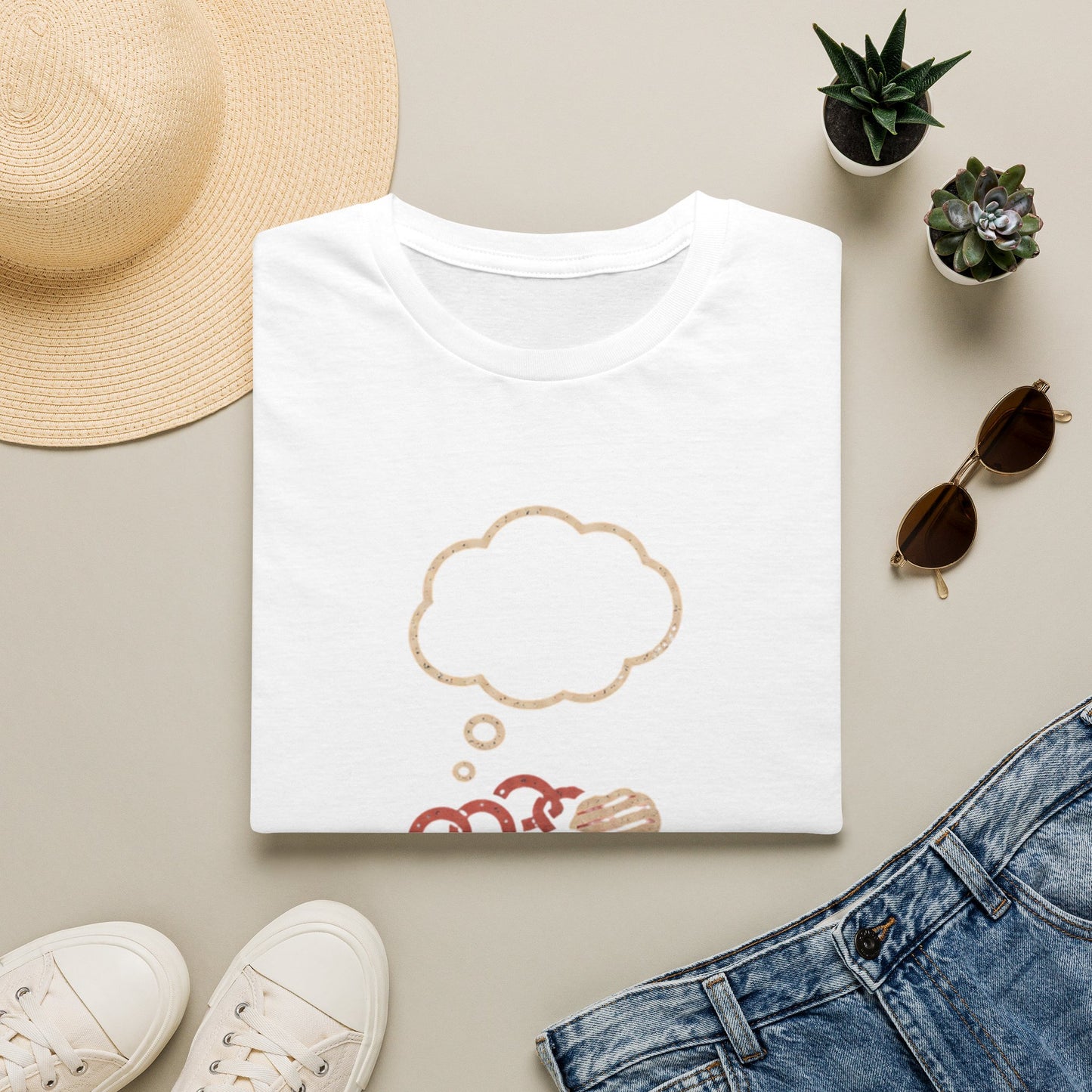 No Thoughts Snacks T-shirt