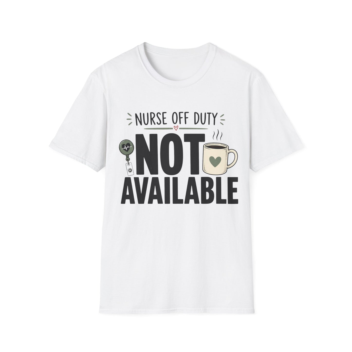 Nurse Off Duty Penguin T-shirt