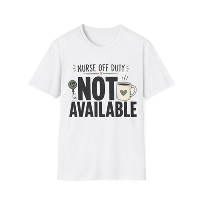 Nurse Off Duty Penguin T-shirt