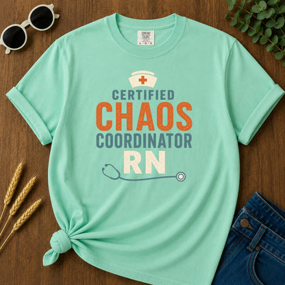 Chaos Coordinator T-Shirt - Island Reef Mockup