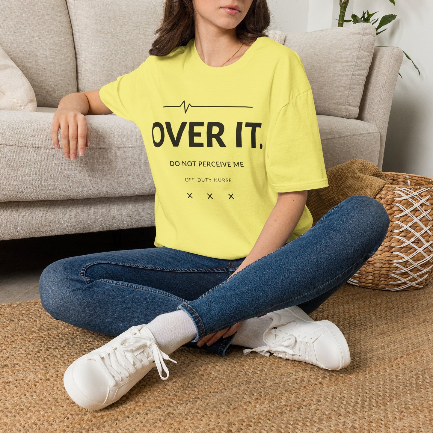 Over It Do Not Perceive Me T-shirt