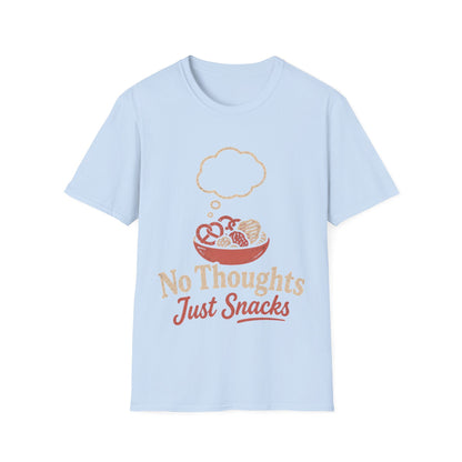 No Thoughts Snacks T-shirt