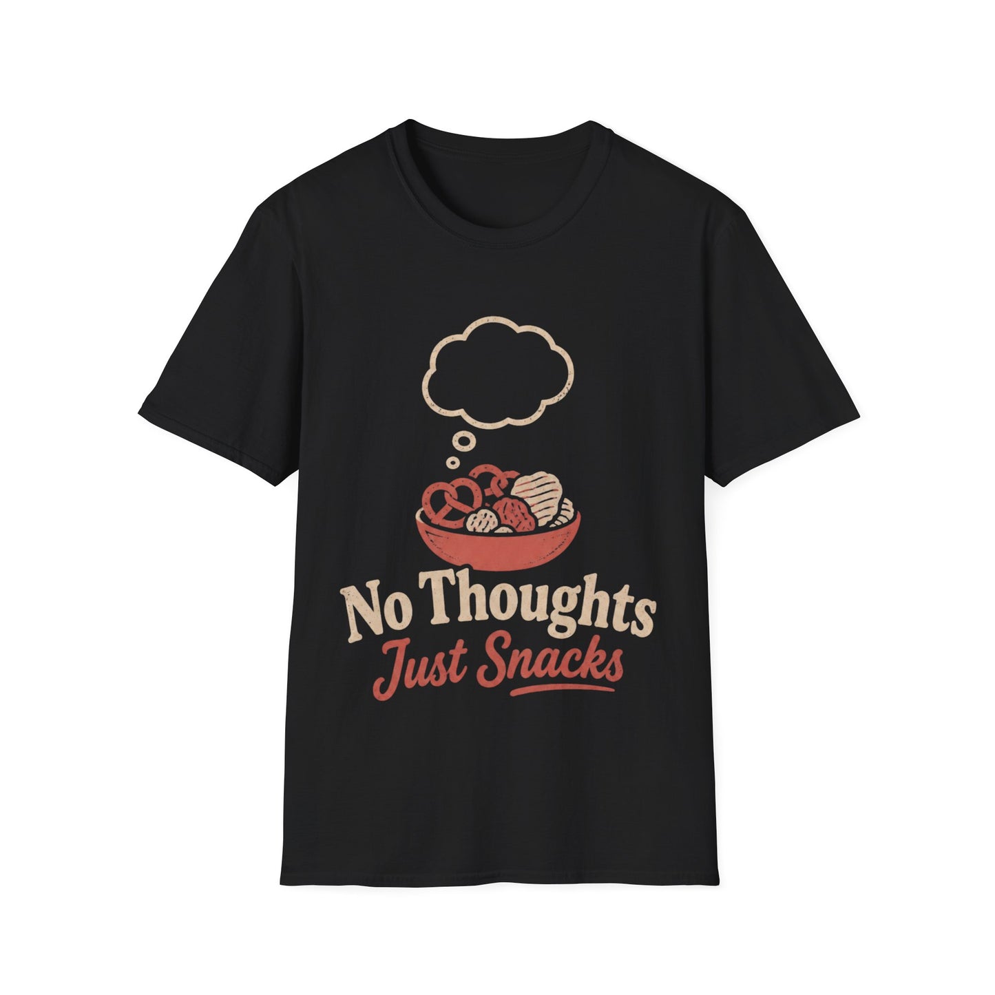 No Thoughts Snacks T-shirt