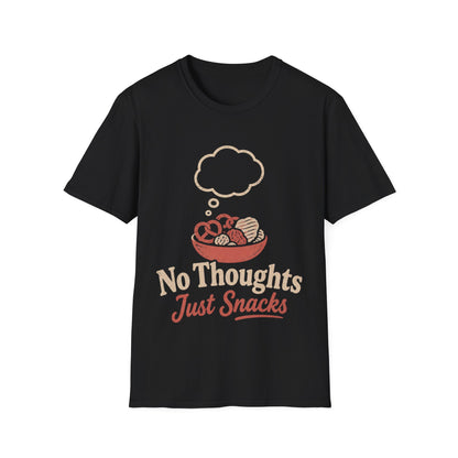 No Thoughts Snacks T-shirt