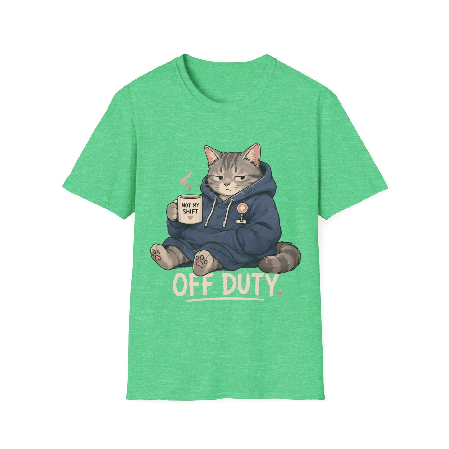 Off Duty Cat T-shirt