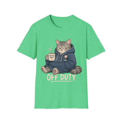 Off Duty Cat T-shirt