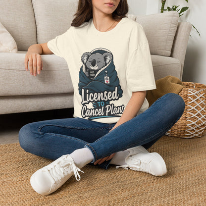 Licensed Cancel Plans T-shirt