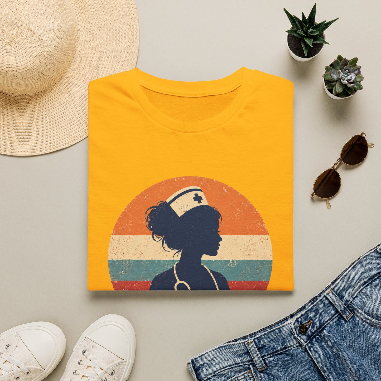 Nurse Life Caffeine Chaos Care T-shirt