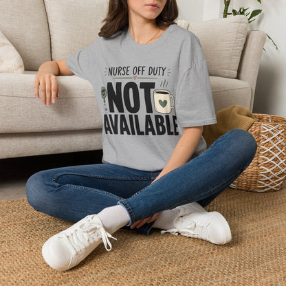 Nurse Off Duty Penguin T-shirt