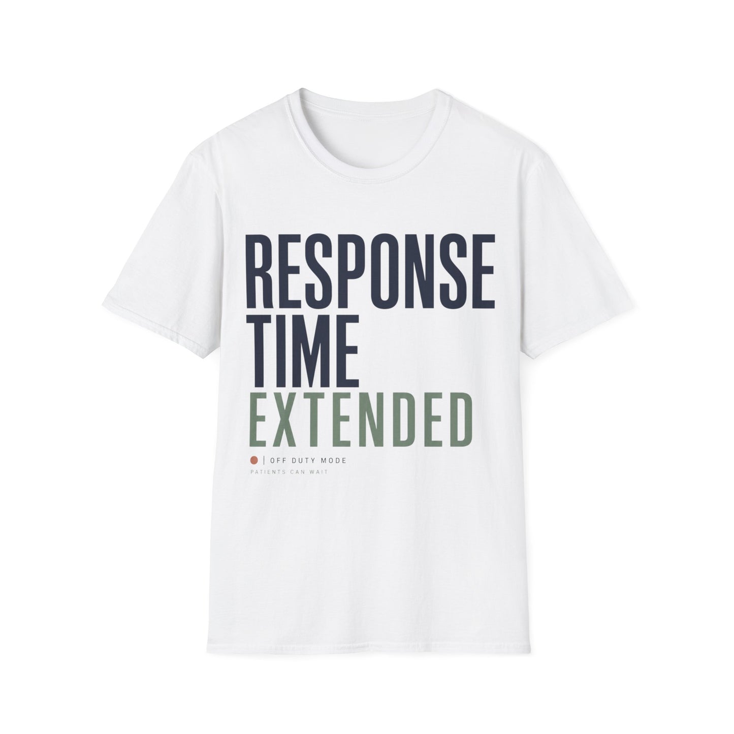 Response Time Extended T-shirt