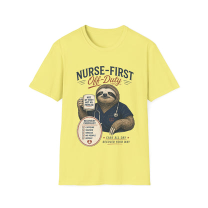 Nurse First Off Duty T-shirt