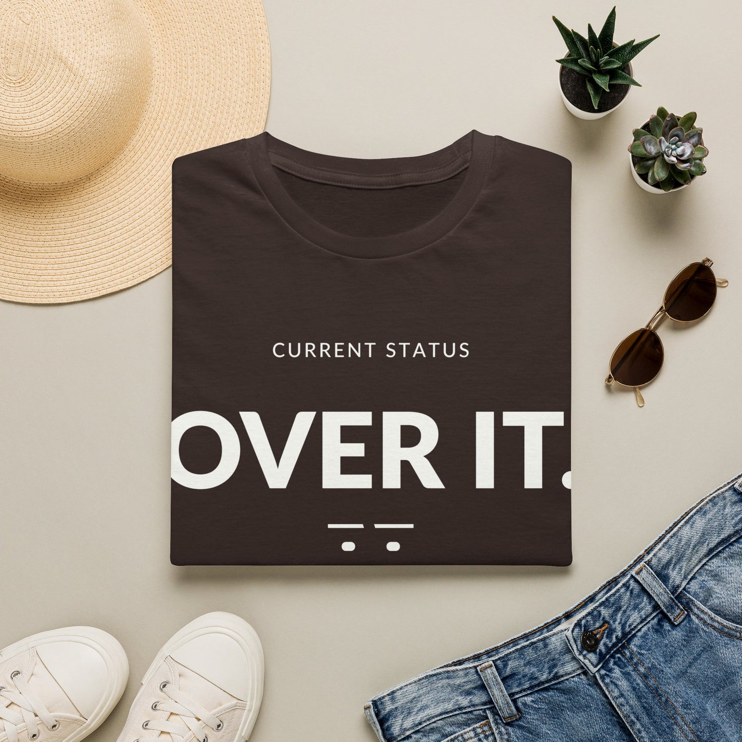 Current Status Over It T-shirt