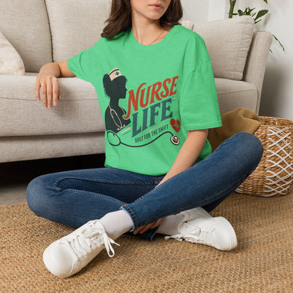 Nurse Life Built Shift T-shirt