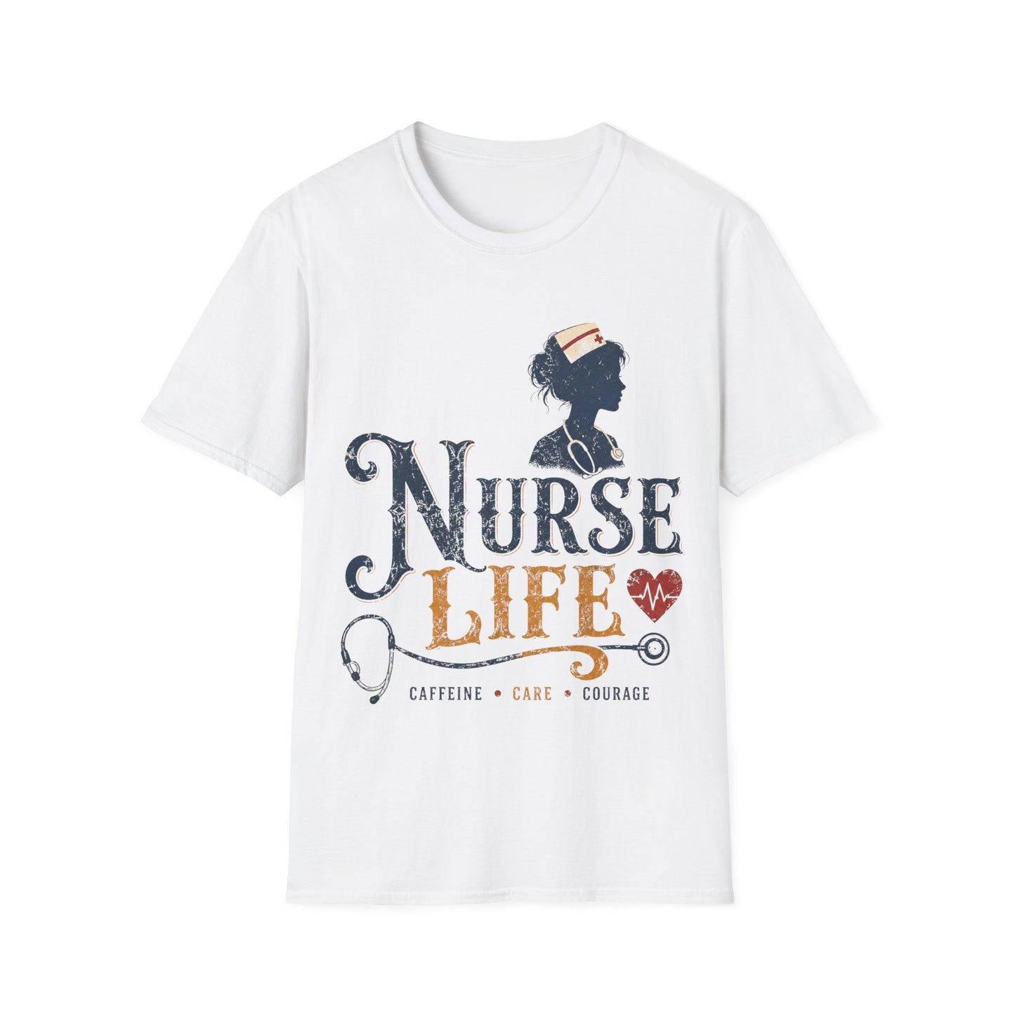 Caffeine Care Courage 302 T-shirt