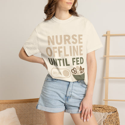Nurse Offline Until Fed