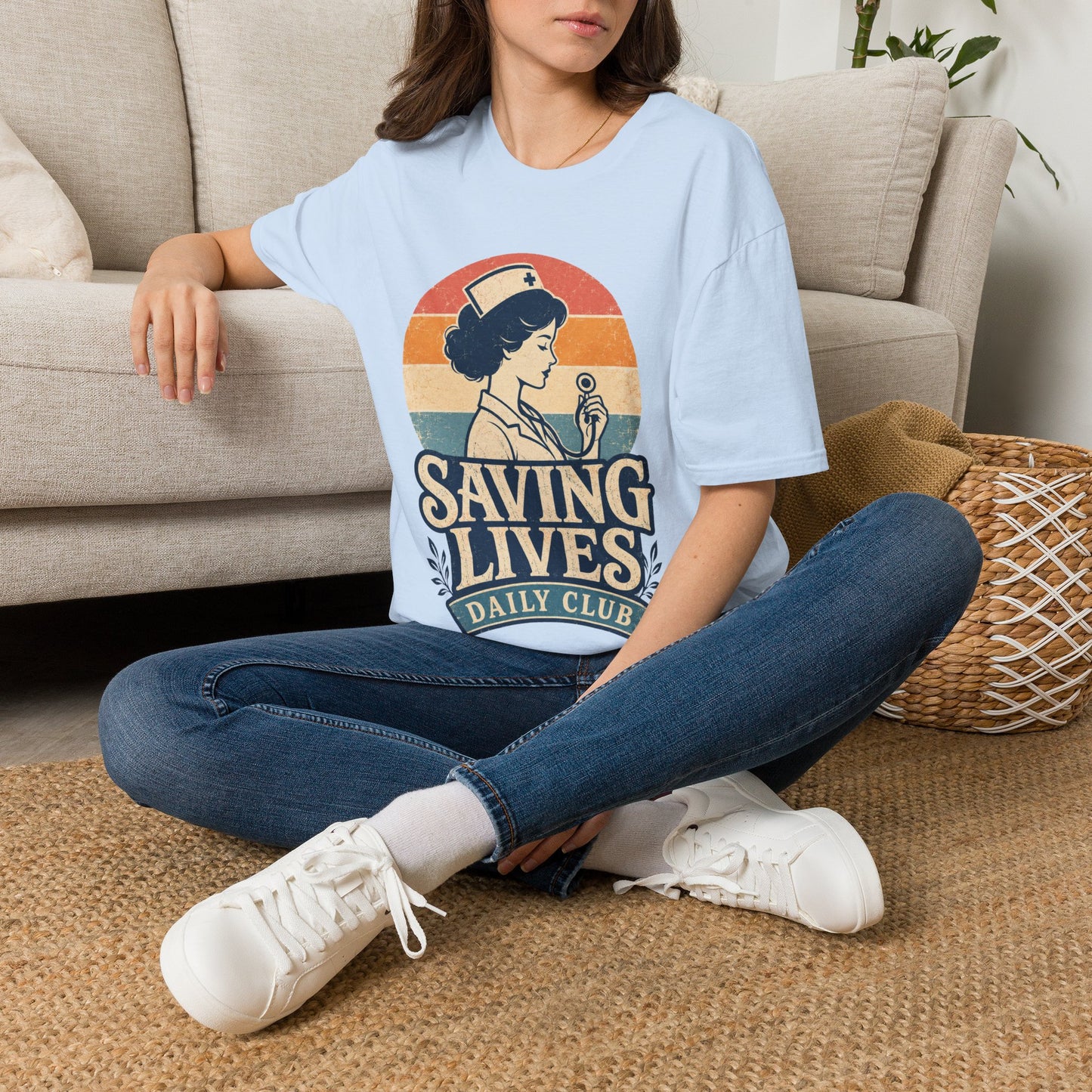 Saving Lives Daily Club 286 T-shirt