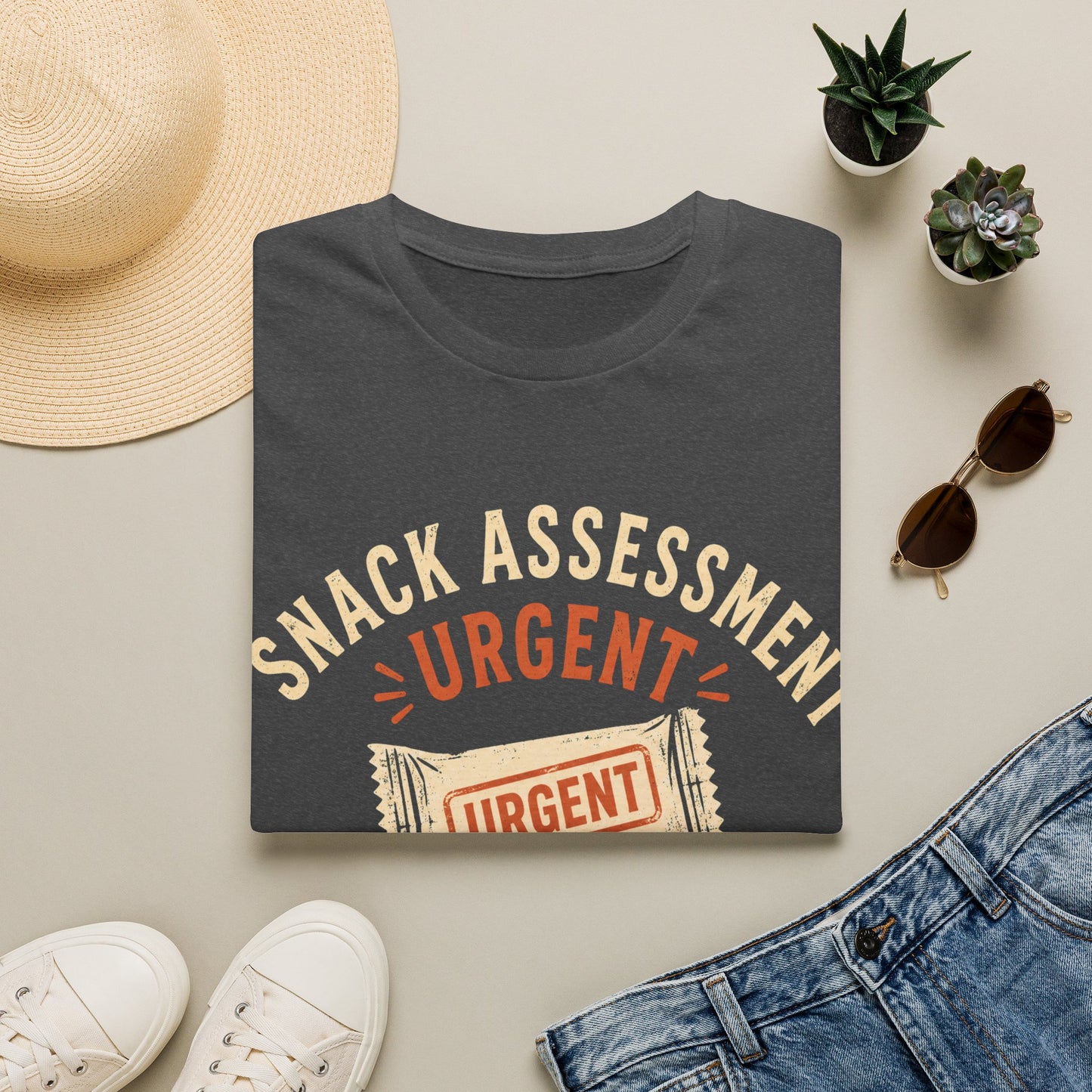 Snack Assessment Urgent T-shirt